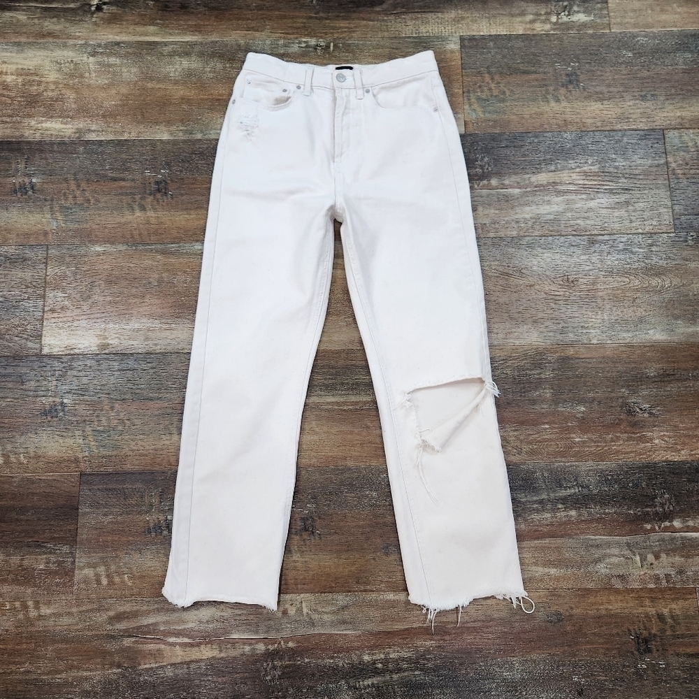 Urban Outfitters BDG Relaxed Fit Distressed Raw Edge Jeans Size 26